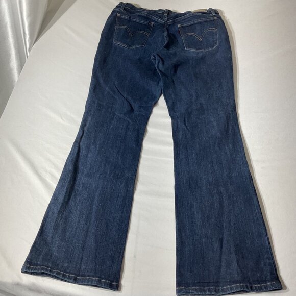Levis Womens 515 Bootcut Jeans Size 12 Medium Wash Stretch Denim - Picture 7 of 12